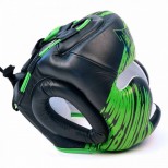 Детский боксерский шлем Twins Special (HGL-3 TW2 black-green)